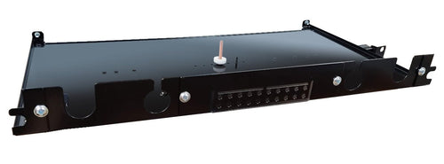 Cassetto Ottico 19'' con 12 bussole SC Duplex Multimodale OM4 Nero