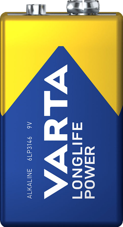 Blister 1 Batteria 9V Longlife Power Alcalina 6LP3146