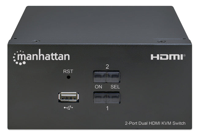 Switch KVM HDMI 2 porte Doppio monitor