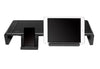 Supporto Monitor Smartphone Tablet Regolabile 420 - 520 mm Nero