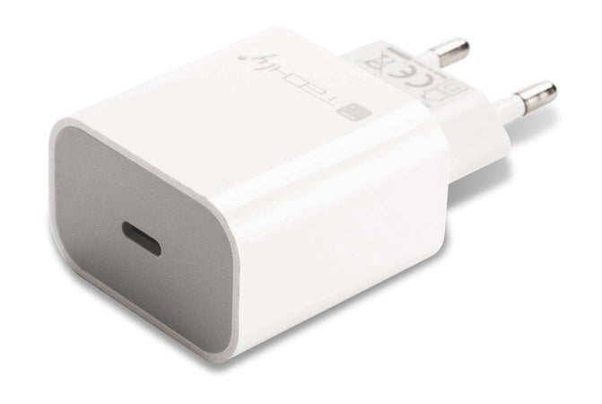 Caricatore Alimentatore USB-C&trade da Muro 20W PD per Smartphone o Tablet