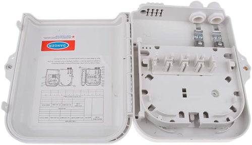 Scatola di Distribuzione Fibra Ottica FTTH IP65 8 Porte SC LC