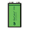 Blister 1 Batteria Ricaricabile 9V 200 mAh GP Recyko