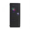 Case PC Chassis ATX Mid Tower con Ventola Nero