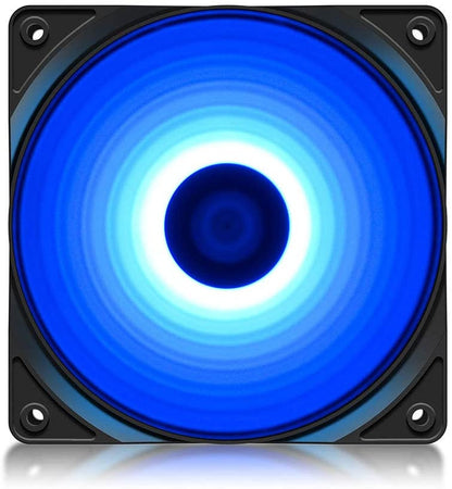 Ventola di Raffreddamento 4pin LED Blu 120 mm 1100 RPM Fan PC Gaming