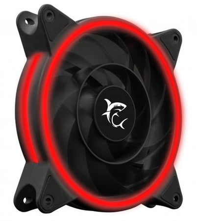 Ventola di Raffreddamento 4pin LED Rosso 120 mm 25dBA Fan PC Gaming