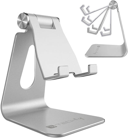 Supporto Porta Smartphone e Tablet Universale e Regolabile da Scrivania
