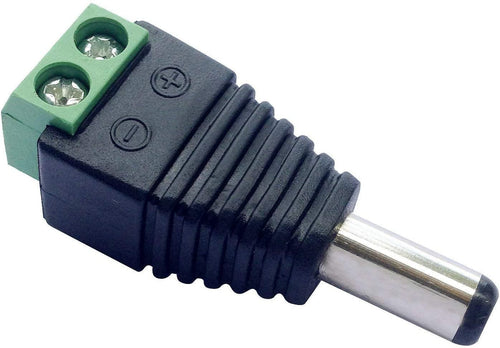 Adattatore Alimentazione Plug DC 5.5x2.1mm Maschio Terminal Block 2 pin