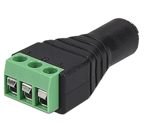 Adattatore Audio 3.5 mm Stereo Femmina Terminal Block 3 pin
