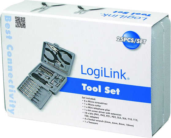 Mini Valigetta Set di Strumenti Universali da 25 pezzi