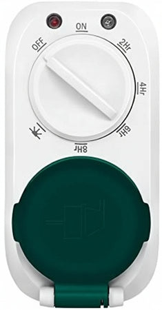 Timer Sensore Crepuscolare 7 Diverse Impostazioni IP44 Esterno Interno