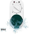 Timer Sensore Crepuscolare 7 Diverse Impostazioni IP44 Esterno Interno