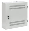 Armadio 19'' a muro a basso profilo con montanti orizzontali 4U e verticali 2U
