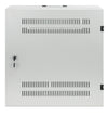 Armadio 19'' a muro a basso profilo con montanti orizzontali 4U e verticali 2U