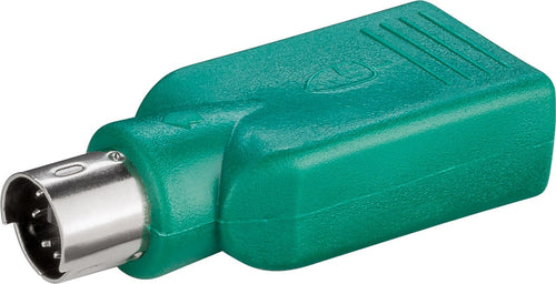 Adattatore Convertitore PS2 Maschio USB A Femmina per Tastiera e Mouse