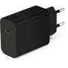 Caricabatterie USB-C&trade 25W Ricarica Rapida Nero