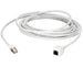 Cavo Patch RJ45 di Prolunga CAT 6A S/FTP AWG26 1m Bianco