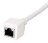 Cavo Patch RJ45 di Prolunga CAT 6A S/FTP AWG26 1m Bianco