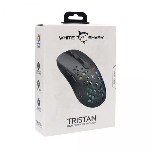 Mouse Ottico Gaming Tristan RGB 12000 dpi 7D Nero