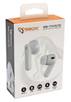 Auricolari Bluetooth v5.1 con Custodia di Ricarica Bianco