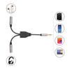 Cavo Adattatore Sdoppiatore Audio per Cuffie Stereo AUX 15 cm
