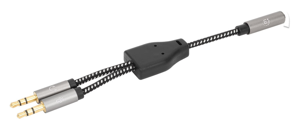 Cavo Adattatore per Cuffie con Splitter Audio Stereo AUX