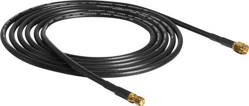 Cavo Antenna SMA M/F a Basse Perdite 10m Nero