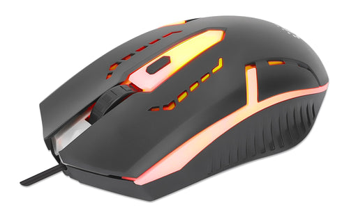 Mouse Ottico Gaming USB 1500dpi Retroilluminazione LED RGB