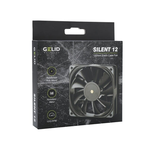 Dissipatore Ventola Silent ad Alto Flusso 120x120x25 12V