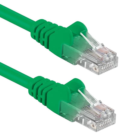 Cavo di rete Patch in CCA Cat.5E Verde U/UTP 10m
