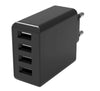 Caricatore da Muro a 4 porte con USB tipo A 24W