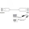 Adattatore DisplayPort 1.4 a HDMI 8K Attivo nero
