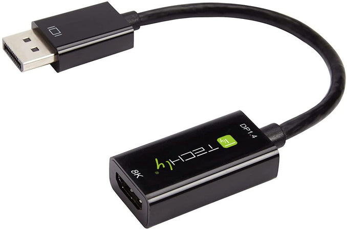 Adattatore DisplayPort 1.4 a HDMI 8K Attivo nero