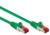 Cavo di rete Patch in rame Cat. 6 Verde SFTP LSZH 1,5m