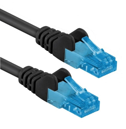 Cavo di rete Patch in Rame Cat. 6A Nero UTP 30m