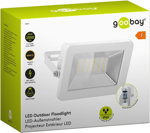Faretto LED da Esterno IP65 30W Bianco