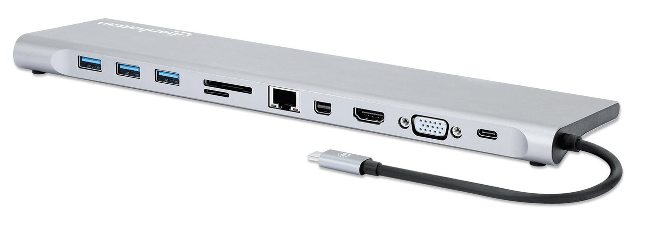 Docking Station USB-C&trade 11-in-1 triplo monitor con MST
