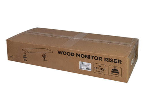Rialzo per Monitor 13''-32'' da Scrivania Larghezza 1m
