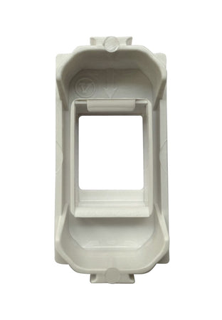 Adattatore Frutti RJ45 Ticino Matix Antibatterico Bianco