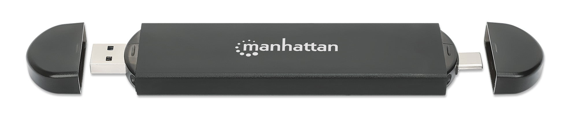 Box Esterno USB SSD M.2 NVMe e SATA Connessioni USB-C&trade e USB A
