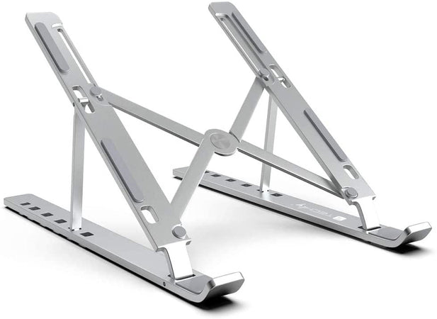 Supporto Pieghevole in Alluminio per Notebook Tablet e Smartphone da 10'' a 16''