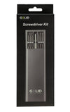 Set Astuccio in Alluminio Cacciavite di Precisione a 48 Punte Intercambiabili