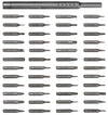 Set Astuccio in Alluminio Cacciavite di Precisione a 48 Punte Intercambiabili