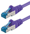 Cavo di Rete Patch in Rame Cat. 6A S/FTP LSZH 2 m Viola