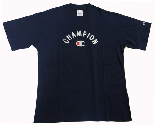 Champion T-SHAPE TEE Light Uomo Cotton Jersey gr.150 Blu Navi