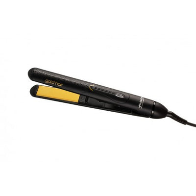 Ariete 8143 Gold Hair - Piastra per Capelli in Ceramica - Capelli Lisci, Onde e Ricci - Anti-Crespo - Temperatura Costante - Blo