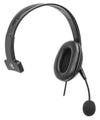 Cuffia Mono USB con Microfono Reversibile Cavo 2m