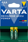Blister 2 Batterie Ricaricabili Mini Stilo AAA 800 mAh