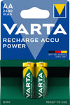 Blister 2 Batterie Ricaricabili Stilo AA 2600 mAh