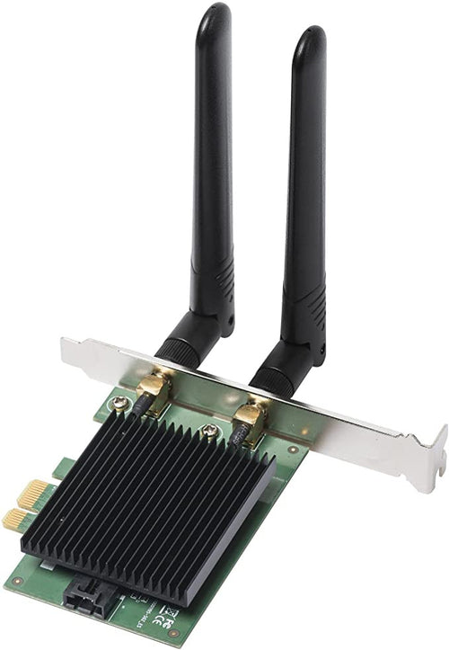 Adattatore WiFi AX3000 Scheda plug-in WLAN PCI Express 3000 MBit/s Bluetooth 5.0, EW-7833AXP